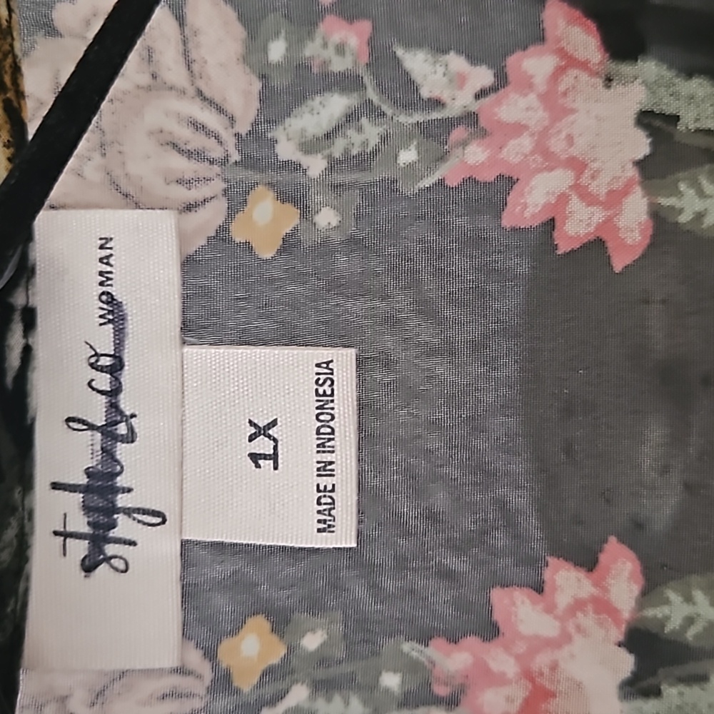 Style & Co Sheer Jacket - Picture 3 of 5